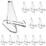 25Pcs Coin Holder Clear Acrylic Easel Stands Display Storage Rack