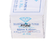25Pcs Diamond Parcel Papers Jewelry Packing DIY Package