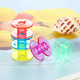 25Pcs Plastic Bobbins Sewing Machine Spools DIY Embroidery Tailoring