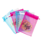25Pcs Thank You Organza Gift Bag for Wedding Baby Shower