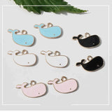 25X14MM Whale Animal Glazing Colorful Earring Necklace Pendants