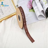 25Yards/Roll 25mm DIY Bronzing Thread Ribbon Cake Flower Decorative Ribbon