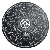 Pentagram Wood Pendulum Witchcraft Altar Board Star Crystal Divination