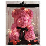 Rose Teddy Bear Rose Flower Artificial Decoration Birthday Party Wedding Decor