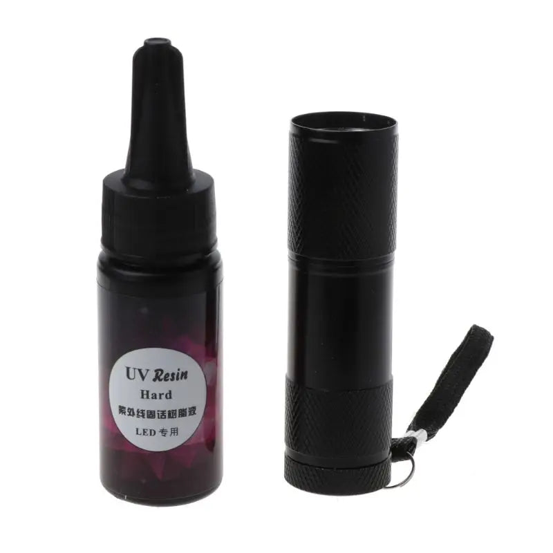 25g UV Resin & 9W UV LED Lamp Kit for Jewelry Making B85D