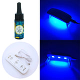 25g UV Epoxy Resin Curing Helper Kit with 3W UV LED Lamp