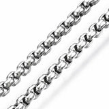 304 Stainless Steel Link Chains Box Chains for Jewelry Making DIY