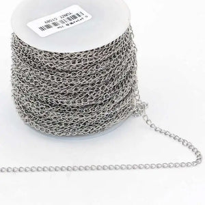25m Stainless Steel Link Chains DIY Necklace Jewelry Accessories