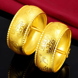 25mm Wedding Jewelry Plated Dragon Phoenix Bracelet