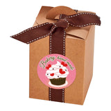 25mm Cake Stickers Gift Packing Sealing Labels Dessert