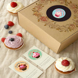 25mm Cake Stickers Gift Packing Sealing Labels Dessert