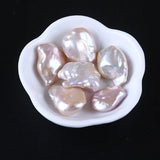 25mm Large Freshwater Pink Pearl Baroque Necklace