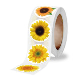 25mm Sunflower I Love You Mom Paper Labels Stationery Sticker Letter Labels