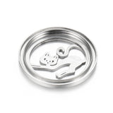25mm Perfume Locket Stainless Steel Essential Oil Diffuser Aromatherapy Bracelet