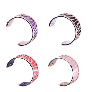 25mm Reversible Bracelet Bangles Parrot Manchette Interchangeable Bracelet Femme
