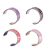 25mm Reversible Bracelet Bangles Parrot Manchette Interchangeable Bracelet Femme