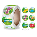 25mm Motivational Animal Reward Stickers for Kids