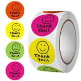 25mm Round Rabbit Thank You Sticker Small Bussiness