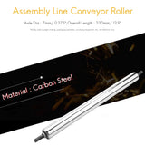 25x300mm Carbon Steel Assembly Conveyor Roller