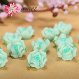 25pc/lot 13m Flatback Flower Beads for Earring Making Accessory