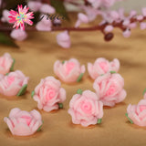 25pc/lot 13m Flatback Flower Beads for Earring Making Accessory