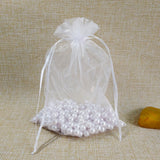 25pcs Organza Bags for Jewelry Packaging, Wedding Party Gift Pouches