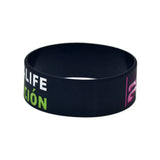 25pcs 24 Hour Nutricion Silicone Wristband Debossed and Filled 1 Inch