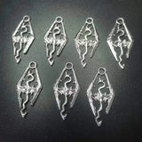 25pcs Vintage Tibetan Silver Animal Charms Pendant 24x48mm DIY Jewelry Making