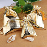 25pcs Fabric Packing Gift Bags Jewelry Packaging Drawstring Pouch