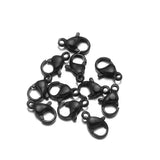 25pcs Stainless Steel Lobster Clasp Hooks Jewelry Findings DIY Necklace Bracelet