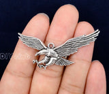 25pcs Tibetan Silver Eagle Charms Pendant 51x24mm