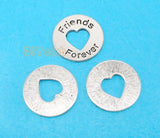 25pcs Tibetan Silver Forever Charms, Jewelry Accessories 24mm