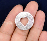 25pcs Tibetan Silver Live Laugh Love Charms 24mm