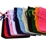 25pcs 7x9cm Velvet Bags Jewelry Gift Pouches Wedding Candy Drawstring Wholesales