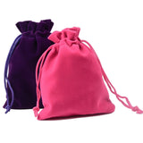 25pcs 7x9cm Velvet Bags Jewelry Gift Pouches Wedding Candy Drawstring Wholesales