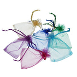 25pcs Organza Bags Gift Storage Wedding Drawstring Pouches Christmas Gift Bags