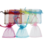25pcs Organza Bags Gift Storage Wedding Drawstring Pouches Christmas Gift Bags