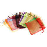 25pcs Organza Bags Gift Storage Wedding Drawstring Pouches Christmas Gift Bags