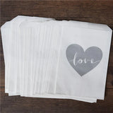 25pcs Paper Bag Wedding Party Favor Candy Gift Bags Food Packaging