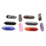 25pcs Chakra Wands Natural Healing Crystals Stone Magic Wand Home Decor