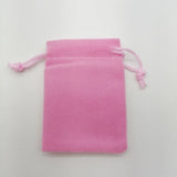 25pcs Velvet Jewlery Bag Drawstring Pouch for Women