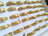 25pcs Stainless Steel Rings Assorted Sizes for Resale Party Jewelry