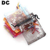 25pcs Butterfly Wedding Sugar Packaging Organza Gift Bags