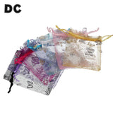 25pcs Butterfly Wedding Sugar Packaging Organza Gift Bags