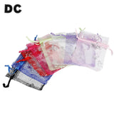 25pcs Butterfly Wedding Sugar Packaging Organza Gift Bags