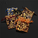 25pcs Net Drawstring Organza Christmas Gift Bags Jewelry Pouch