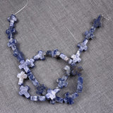25pcs Agates Beads Cross Shaped Stone DIY Women Necklaces Bracelets