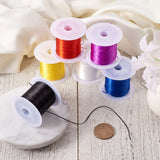 25rolls 0.8mm Elastic Crystal String Cords for Bracelet Making,Mixed