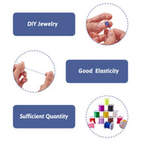 25rolls 0.8mm Elastic Crystal String Cords for Bracelet Making,Mixed