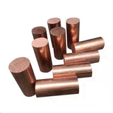 25x100mm T2 Pure Red Copper Rod Solid Round Bar Electrode Mold